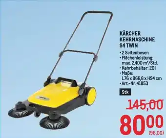 Kärcher kehrmaschine s4 twin