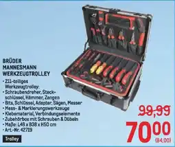 Metro Brüder mannesmann werkzeugtrolley Angebot