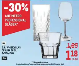 Metro Z b whiskyglas ceruna Angebot
