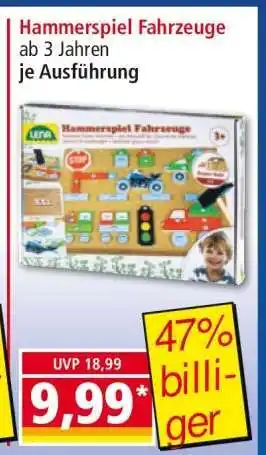 Hammerspiel Fahrzeuge