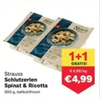 MPreis Strauss Schlutzerlen Spinat & Ricotta Angebot