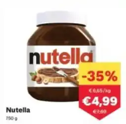 MPreis nutella Angebot