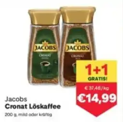 MPreis Jacobs Cronat Löskaffee Angebot