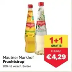 MPreis Mautner Markhof Fruchtsirup Angebot