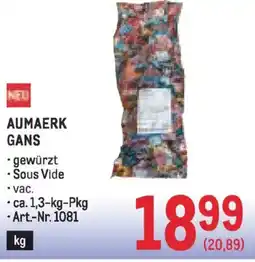 Metro Aumaerk gans Angebot