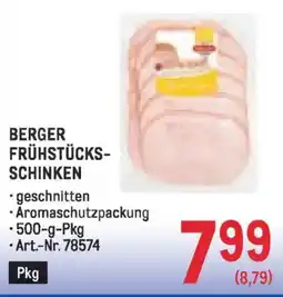 Metro Berger frühstücks- schinken Angebot