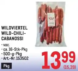 Metro Wildviertel wild-chili- cabanossi Angebot
