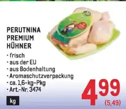 Metro Perutnina premium hühner Angebot