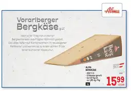 Metro Alma bergkäse Angebot