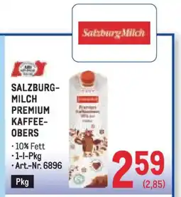 Metro Salzburg- milch premium kaffee- obers Angebot