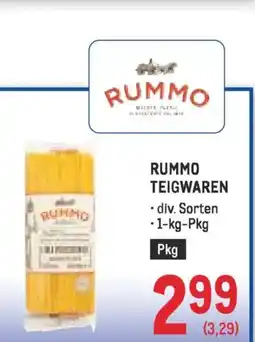 Metro RUMMO TEIGWAREN Angebot