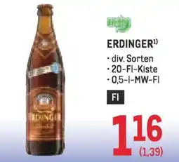 Metro Erdinger Angebot