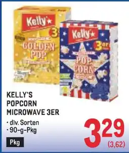 Metro Kelly's popcorn microwave 3er Angebot