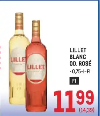 Lillet blanc od. rosé