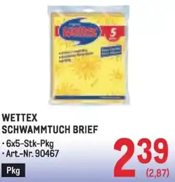 Metro Wettex schwammtuch brief Angebot