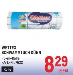 Metro Wettex schwammtuch dünn Angebot