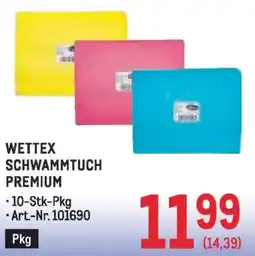 Metro Wettex schwammtuch premium Angebot