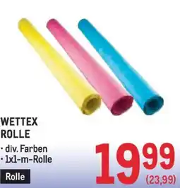 Metro Wettex rolle Angebot