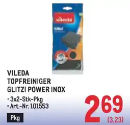 Metro Vileda topfreiniger glitzi power inox Angebot
