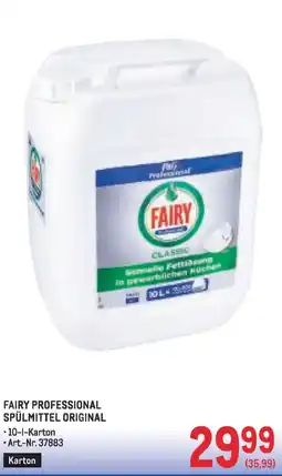 Metro Fairy professional spülmittel original Angebot
