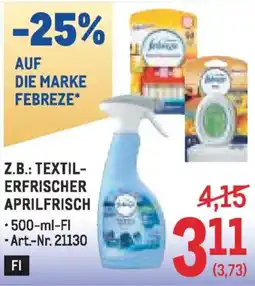 Metro Z.b textil- erfrischer aprilfrisch Angebot