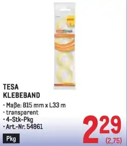 Metro Tesa klebeband Angebot
