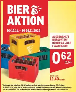 Metro Bier aktion Angebot