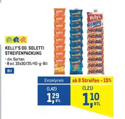 Metro Kelly's od. soletti streifenpackung Angebot