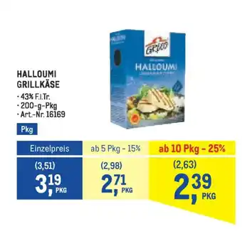 Halloumi grillkäse