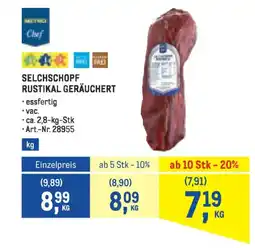 Metro Selchschopf rustikal geräuchert Angebot