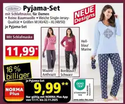 Norma Pyjama-Set Angebot
