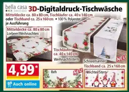 Norma bella casa 3D-Digitaldruck-Tischwäsche Angebot