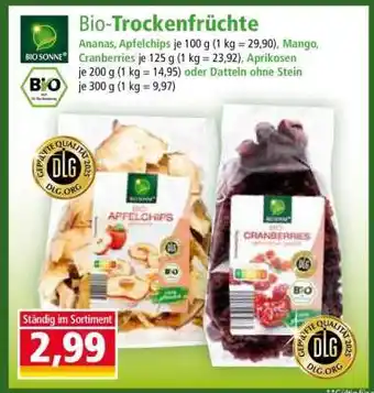 Norma Bio-Trockenfrüchte Angebot