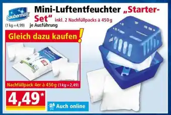 Norma Mini-Luftentfeuchter Starter-Set Angebot