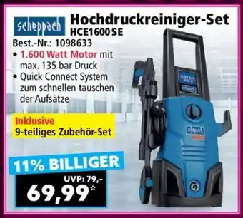 Norma Hochdruckreiniger-Set HCE1600 SE Angebot