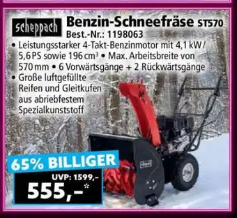 Norma Benzin-Schneefräse ST570 Angebot