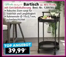 Norma Bartisch ca. 40 x 75 cm, mit Getränkehalterung Angebot