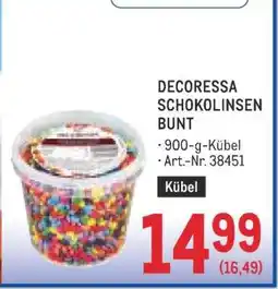 Metro DECORESSA SCHOKOLINSEN BUNT Angebot