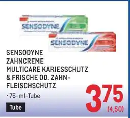 Metro SENSODYNE ZAHNCREME MULTICARE KARIESSCHUTZ & FRISCHE OD. ZAHNFLEISCHSCHUTZ Angebot
