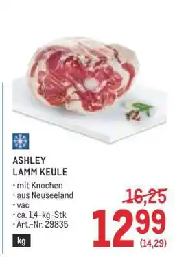 Metro Ashley Lamm Keule Angebot