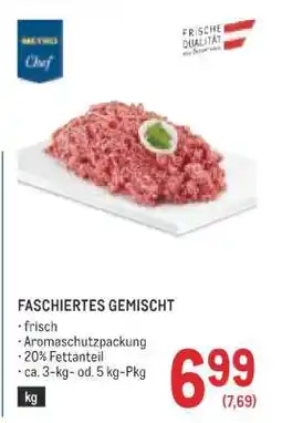 Metro FASCHIERTES GEMISCHT Angebot