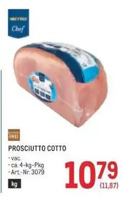 Metro PROSCIUTTO COTTO Angebot