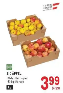 Metro BIO ÄPFEL Angebot