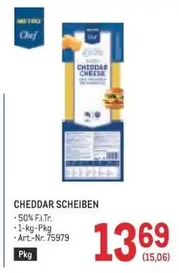 Metro CHEDDAR SCHEIBEN Angebot