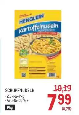 Metro SCHUPFNUDELN Angebot