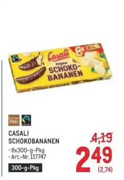 Metro Casali Schokobananen Angebot