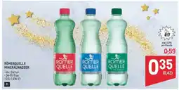 Metro Roemerquelle Mineralwasser Angebot