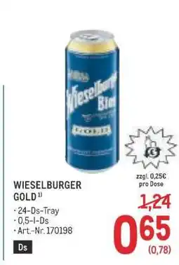 Metro Wieselburger Gold Angebot