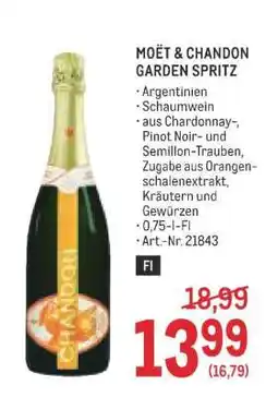 Metro MOËT & CHANDON GARDEN SPRITZ Angebot