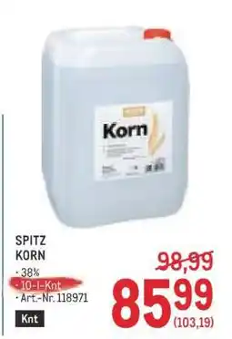 Metro Spitz Korn Angebot